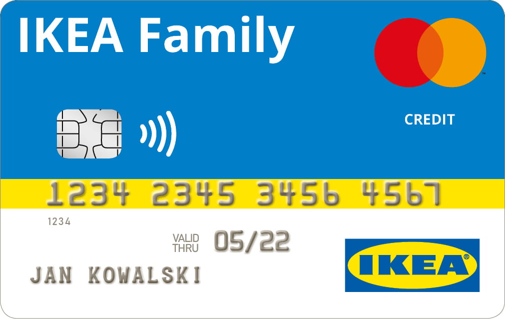 wizerunek Karty Kredytowej IKEA Family
