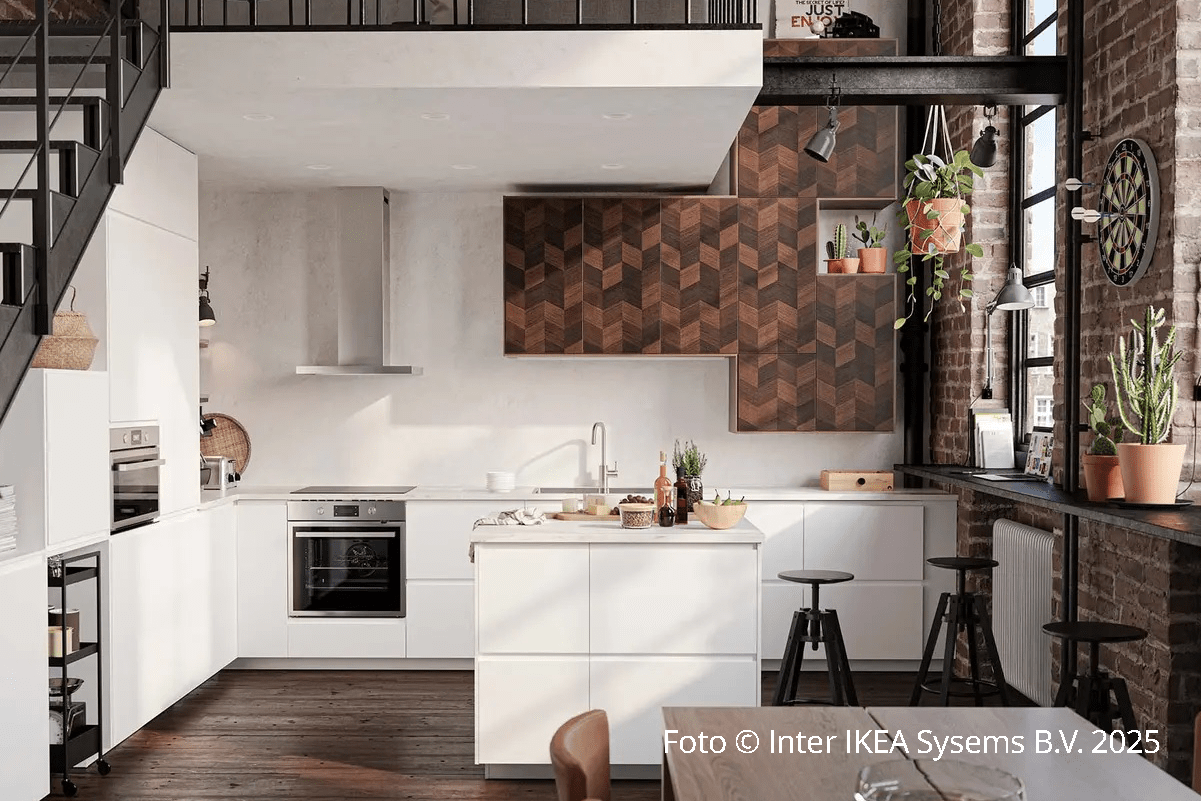 Kuchnia w stylu industrialnym na raty w IKEA